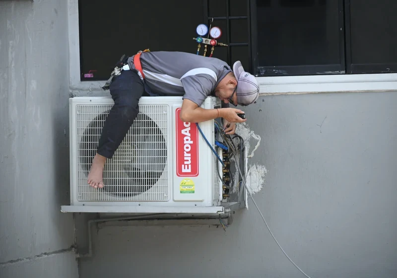 Technicien raccordement climatisation réversible Gironde